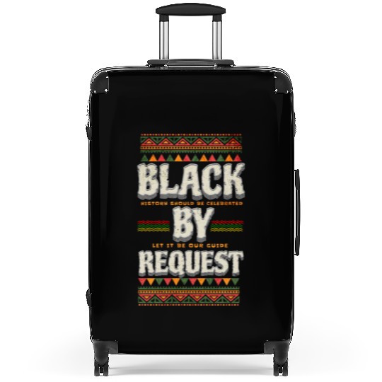 Black History Black Pride Suitcases