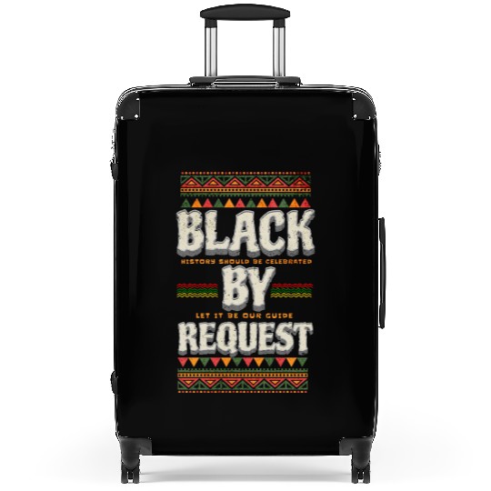 Black History Black Pride Suitcases