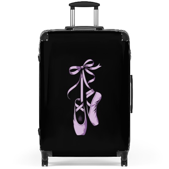 Elegant Ballet Pointe Shoes Suitcases