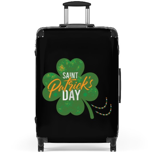 Irish Shamrock Suitcases
