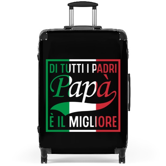 Di Tutti I Padri Papa Italian Flag Father's Day Suitcases
