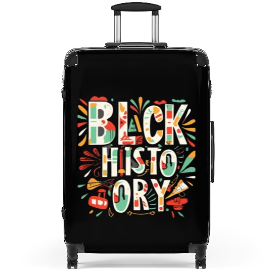 BLACK HISTORY Suitcases