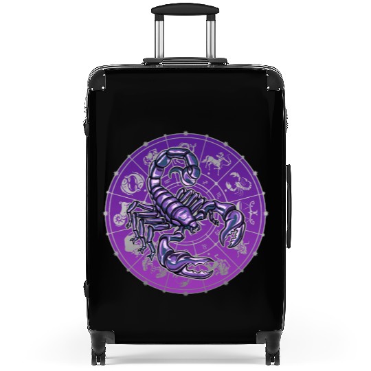 Scorpio Zodiac star sign horoscope Astrology Suitcases
