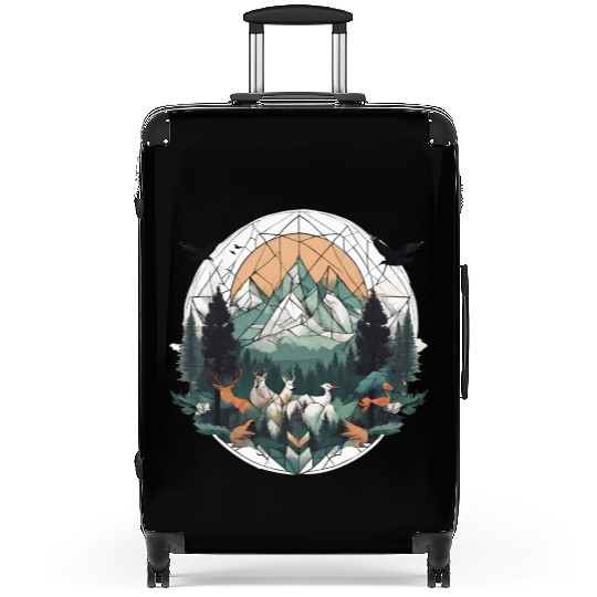 Geoforest Tapestry Suitcases