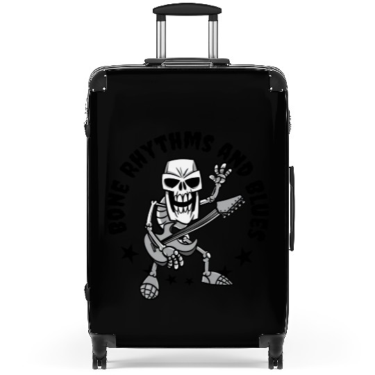 Bone Rhythms And Blues Skeleton Blues Guitar Suitcases