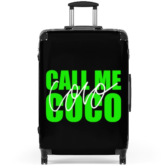 Call me coco green 2 Suitcases