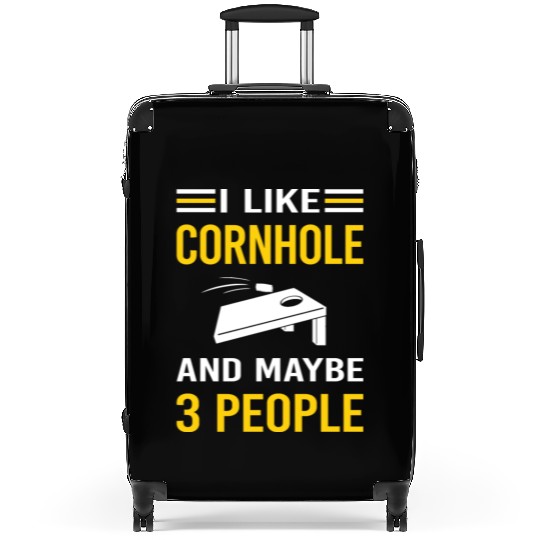 3 People Cornhole Suitcases