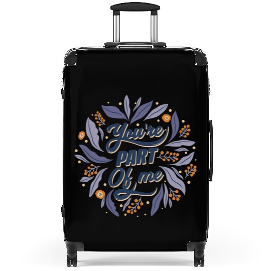 Hopeful Hearts Embrace Suitcases