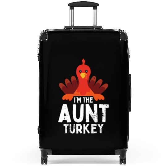I'm the Aunt Turkey Suitcases