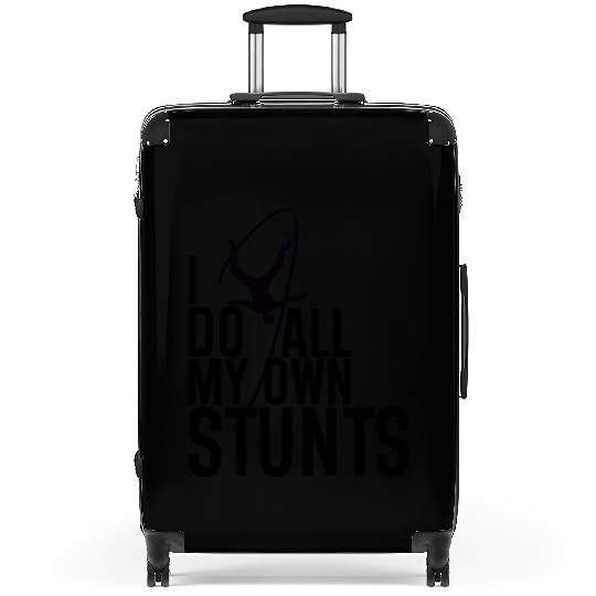 "I Do My Own Stunts" Daredevil Design Suitcases