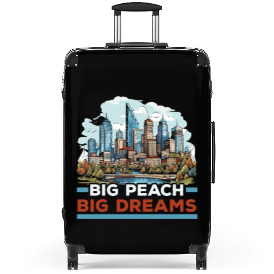 Atlanta City Georgia USA America United States Suitcases