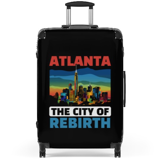 Atlanta City Georgia USA America United States Suitcases