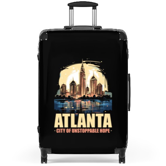 Atlanta City Georgia USA America United States Suitcases