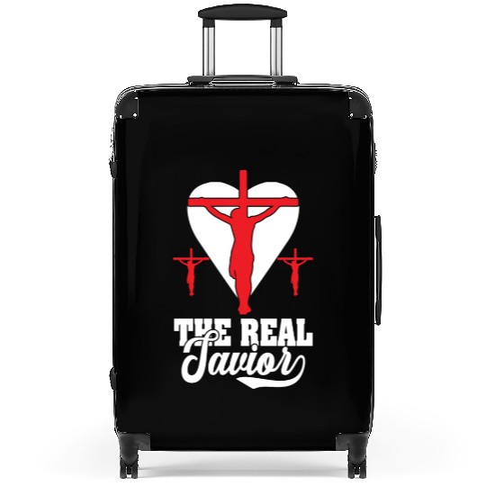Jesus The Real Savior Love Jesus Christian Suitcases