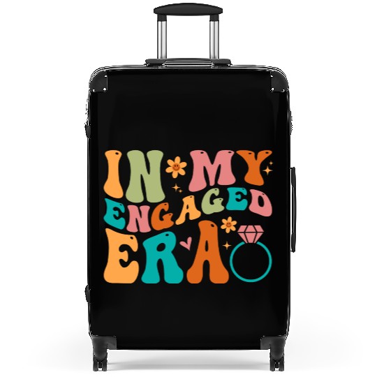In My Engaged Era Fiance Engagement Future Bride M Suitcases