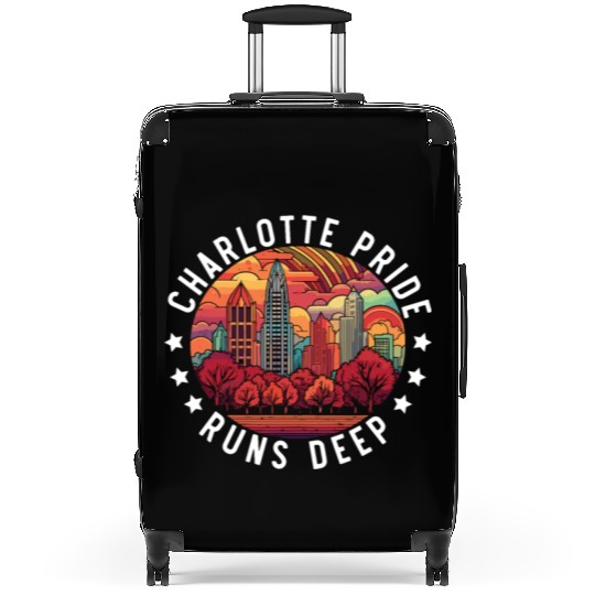 Charlotte North Carolina USA America United States Suitcases