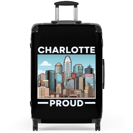 Charlotte North Carolina USA America United States Suitcases