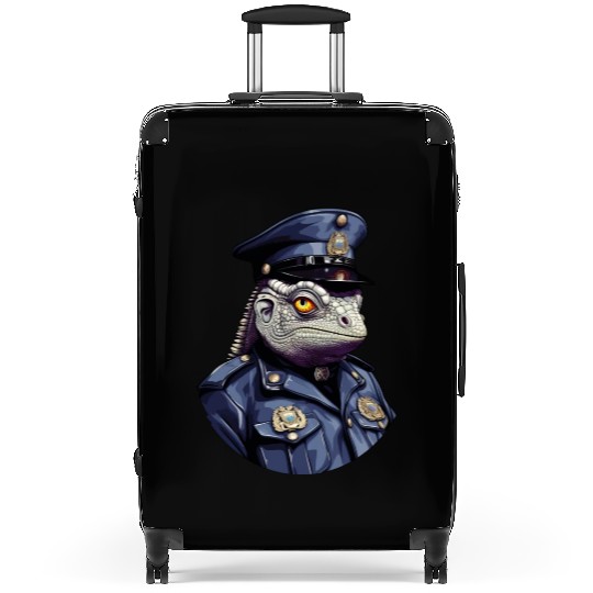 Chameleon police Suitcases