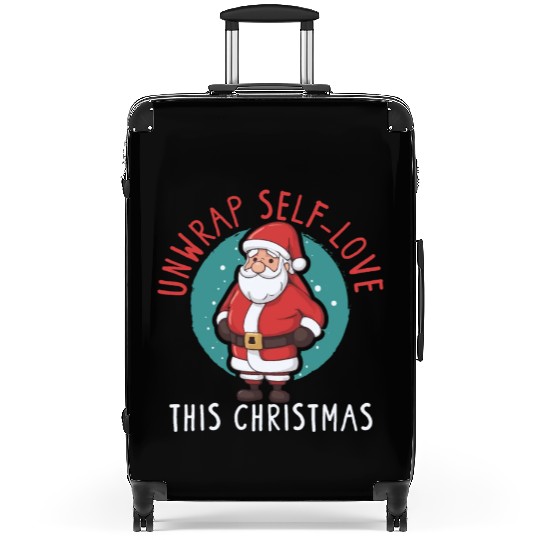 Mental Health Christmas Anti Christmas Holiday Suitcases