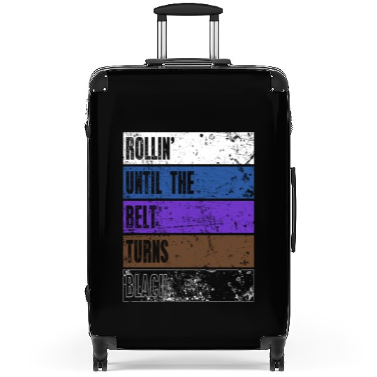 Brazilian Jiu Jitsu belt color BJJ gift MMA Suitcases