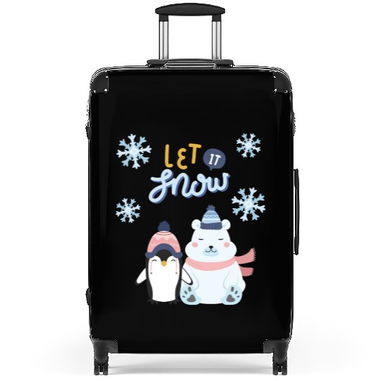 Let It Snow Suitcases