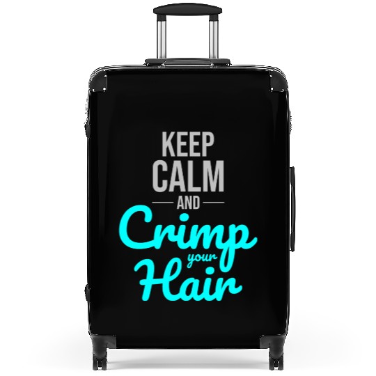 Crimp Your Hair: Embrace '80s Nostalgia and Style Suitcases