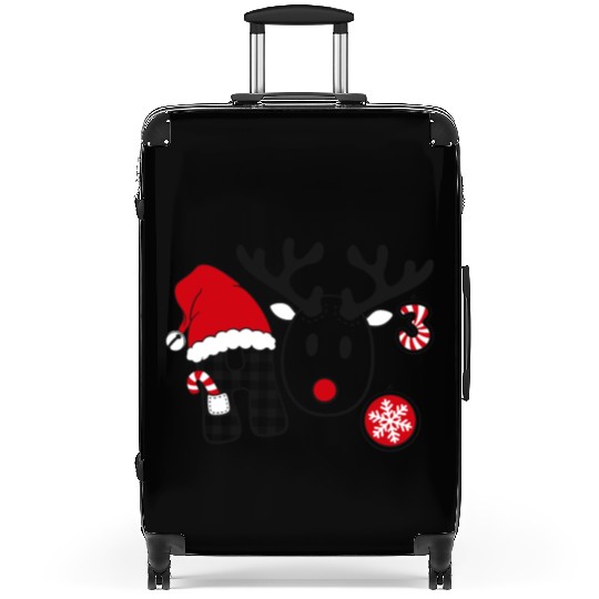 ugly christmas ho ho ho sweater Suitcases