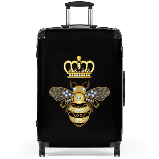 Queen Bee Crown Women Hive Beekeeping Bee Women Suitcases