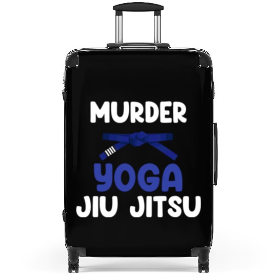 Murder Yoga Jiu Jitsu Karate Boxing Muay Thai Suitcases