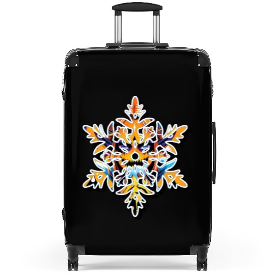 Snow flake kid Suitcases