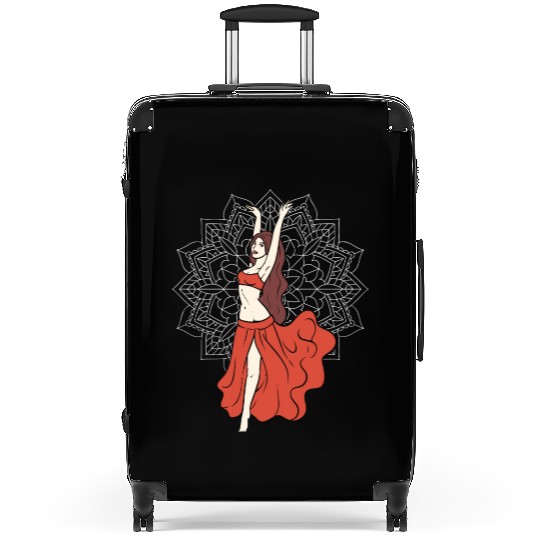 Belly Dance Lover Belly Dancer Instructor Suitcases