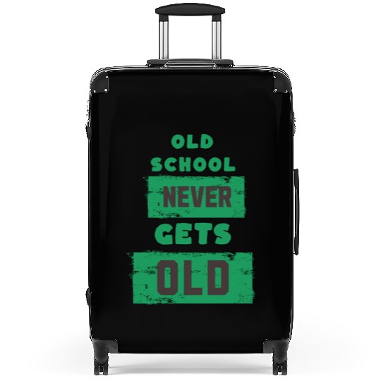 Old School Never Gets Old Suitcases