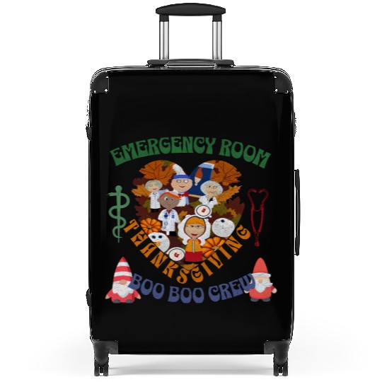 Emergency Room Thanksgiving Boo Boo crew Suitcases