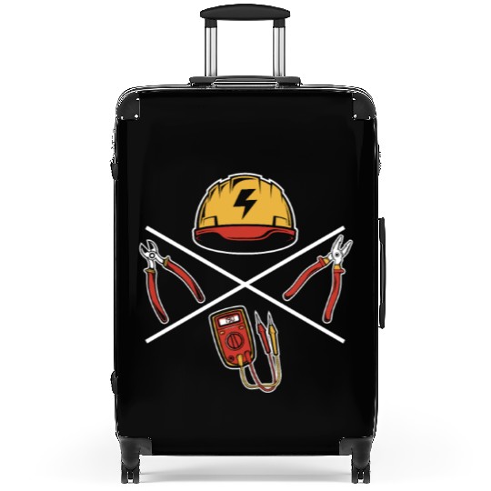 Wiremen Powerline Technician Lineworker Worker Suitcases