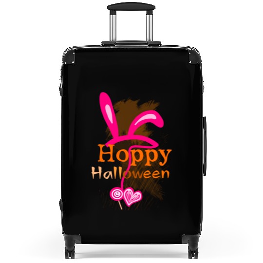 Sweet Killer Bunny Halloween Suitcases