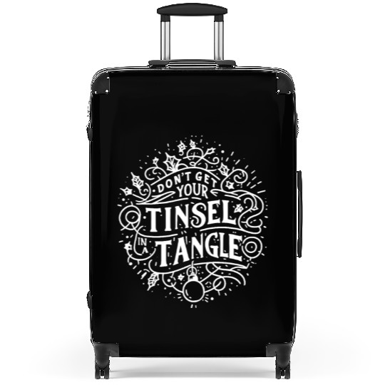 Don't Get Your Tinsel in a Tangle Suitcases