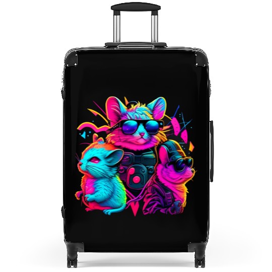 Pocket-Sized Joy: Hamster Haven Suitcases