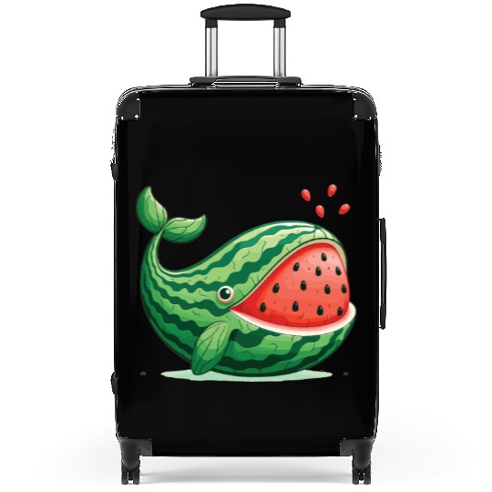 Melon Whale Funny Animal Made Of Vegetables Suitcases