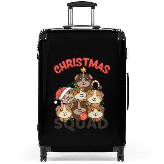 Guinea Pig Christmas Tree Christmas Squad Suitcases