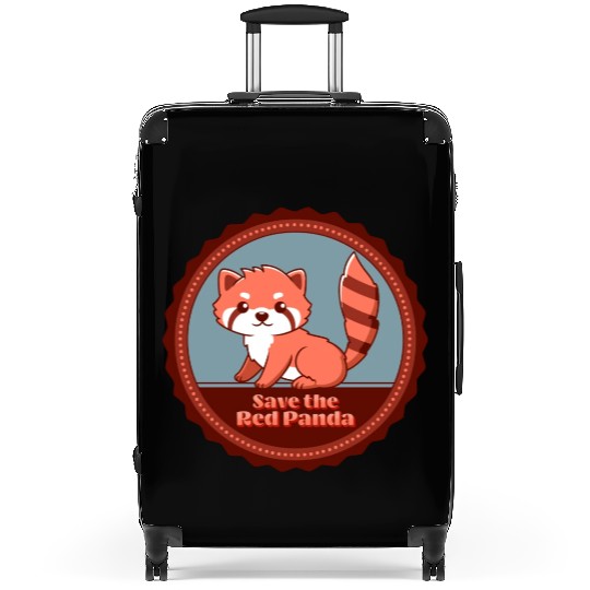 Save The Red Panda Suitcases