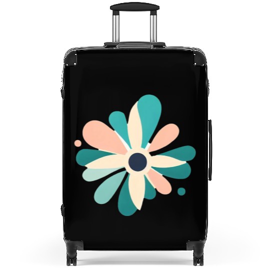 Colorful Sunflower Suitcases