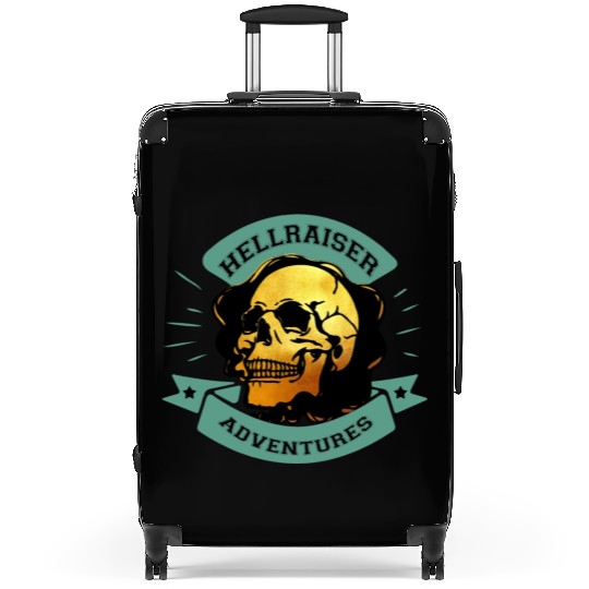 Gilded Skull Hellraiser Adventure Suitcases