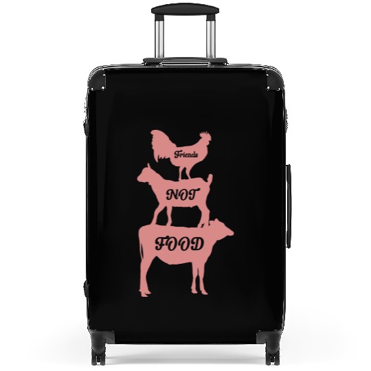 Friends not food Suitcases