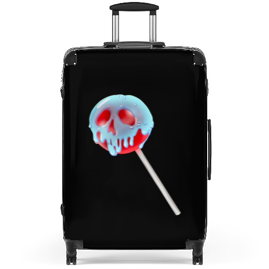 Poison Apple Halloween Candy Lollipop Suitcases