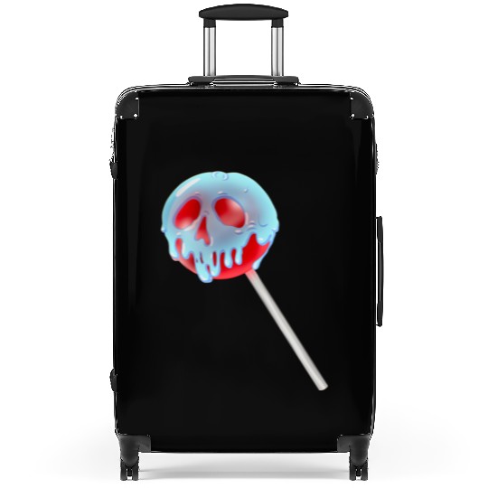 Poison Apple Halloween Candy Lollipop Suitcases