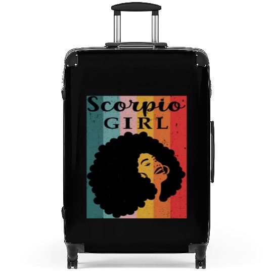scorpio girl Zodiac Sign Astrology Horoscope Star Suitcases