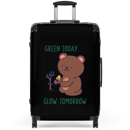 Green Today Glow Tomorrow | Green Environment Suitcases