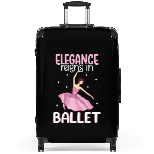 Ballet Ballerina Dance Dancer Dancing Ballet Gift Suitcases