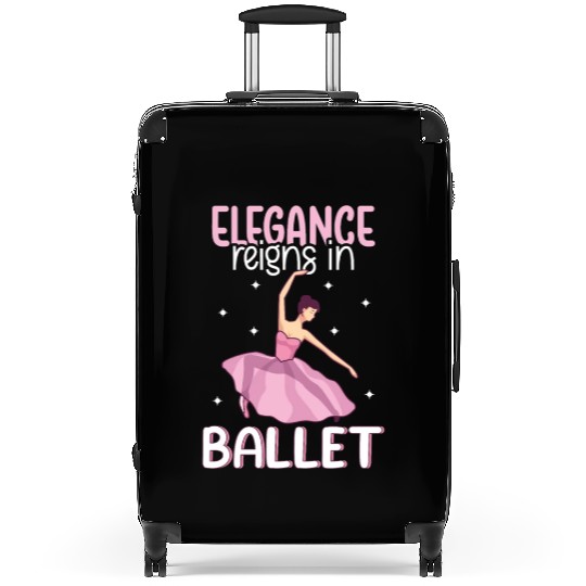 Ballet Ballerina Dance Dancer Dancing Ballet Gift Suitcases