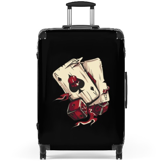 Playing Card Sunshine On Men’s Organic Suitcases
